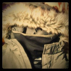 Sz large northface winter coat